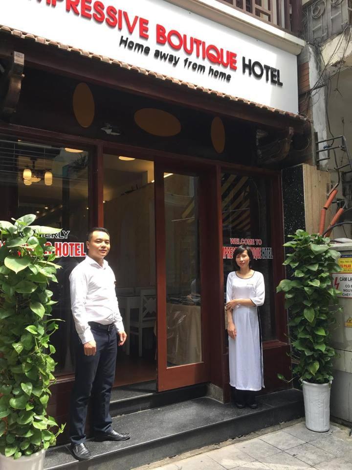 Impressive Boutique Hotel Hanoi Bagian luar foto